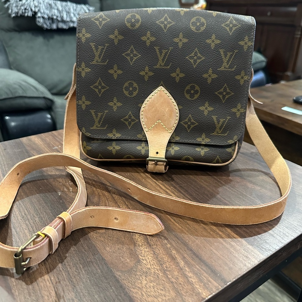Louis Vuitton Monogram Cult Sierre Cartouchiere GM Crossbody Bag EUC​